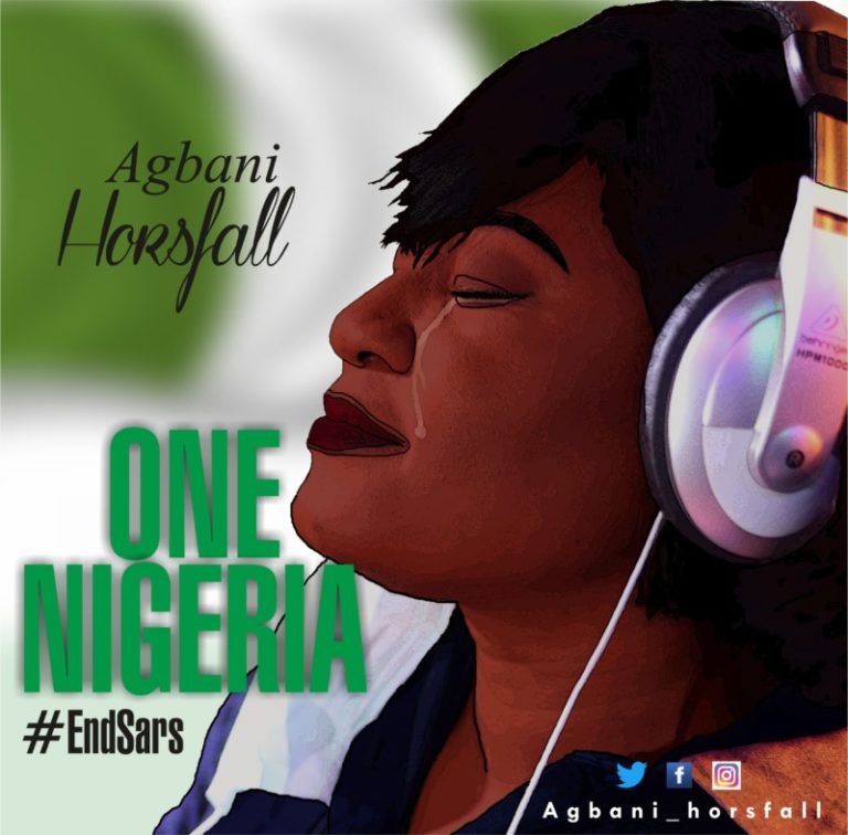 Agbani Horsfall – One Nigeria EndSars