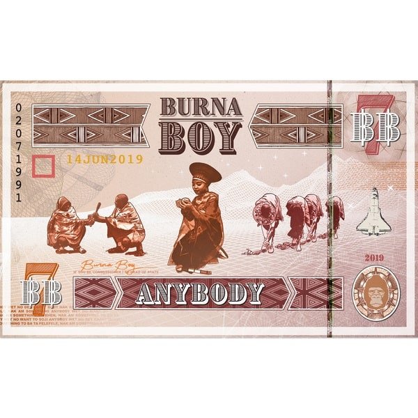 Burna Boy – Anybody Instrumental