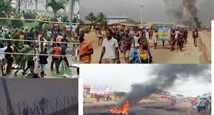 War in Benin City Edo State - Endsars protest