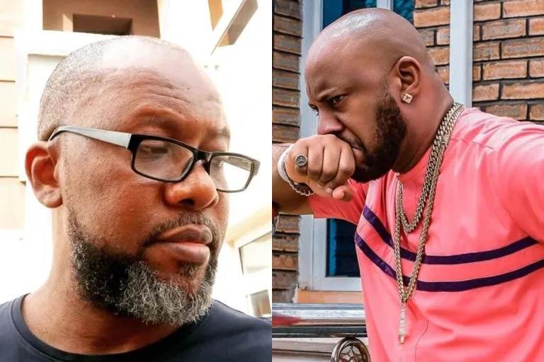 Uche Edochie, Yul Edochie's brother, reacts to Yul Edochie taking a second wife by saying, 