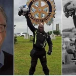 Bill Gates congratulates Nigerian motorcyclist who cycled from London to Lagos on his 