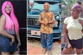 “I saw him first; I’m the legitimate wife” –Two young ladies pull each other over Kenneth  Aguba