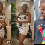Reactions to a recent TikTok video of Emmanuella wearing a skimpy gown