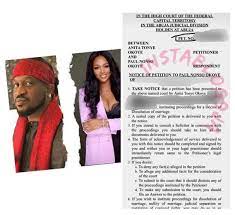 Reasons behind Paul Okoye and Anita Okoyes divorce are revealed in a court document that was leaked online details