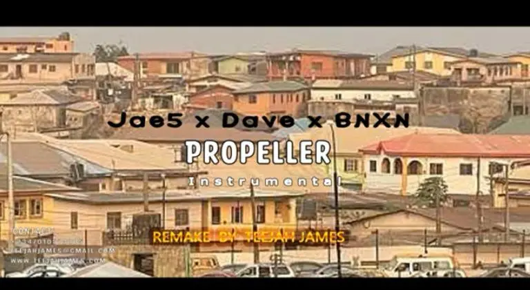 Jae5 ft. Dave BNXN Buju Propeller Instrumental mp3 download