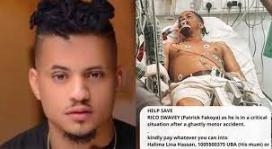 So sad! Reality TV star Rico Swavey dies subsequent to a fatal motor accident