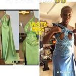 A woman posted a video of her torn birthday gown, and the tailor says there is nothing wrong with it