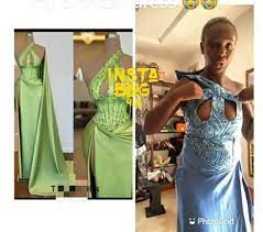 A woman posted a video of her torn birthday gown, and the tailor says there is nothing wrong with it