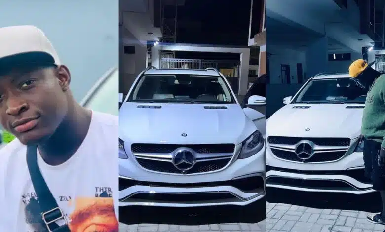Carter Efe increases the number of Mercedes Benz in his garage