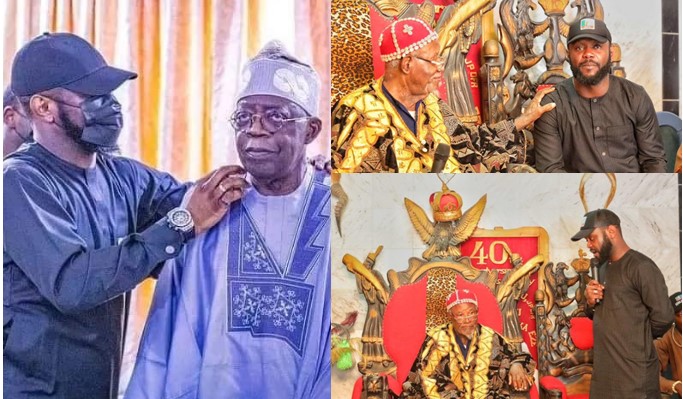 Seyi Tinubu bags chieftaincy title in Peter Obi’s Anambra [Photos]