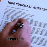 Hire Purchase Agreement explained