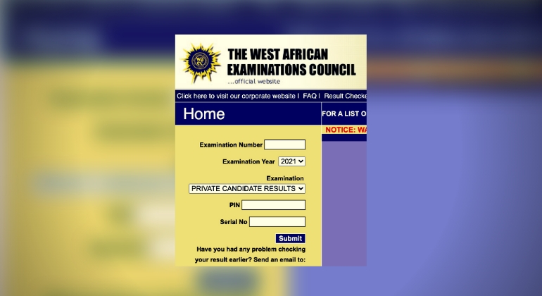 Step-by-step guide to checking 2023 WAEC result