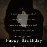 Romantic Birthday Wishes for Your Girlfriend