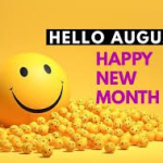 happy new month for august