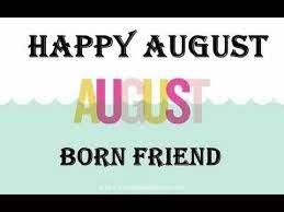 Birthday Messages and Wishes For August Born People