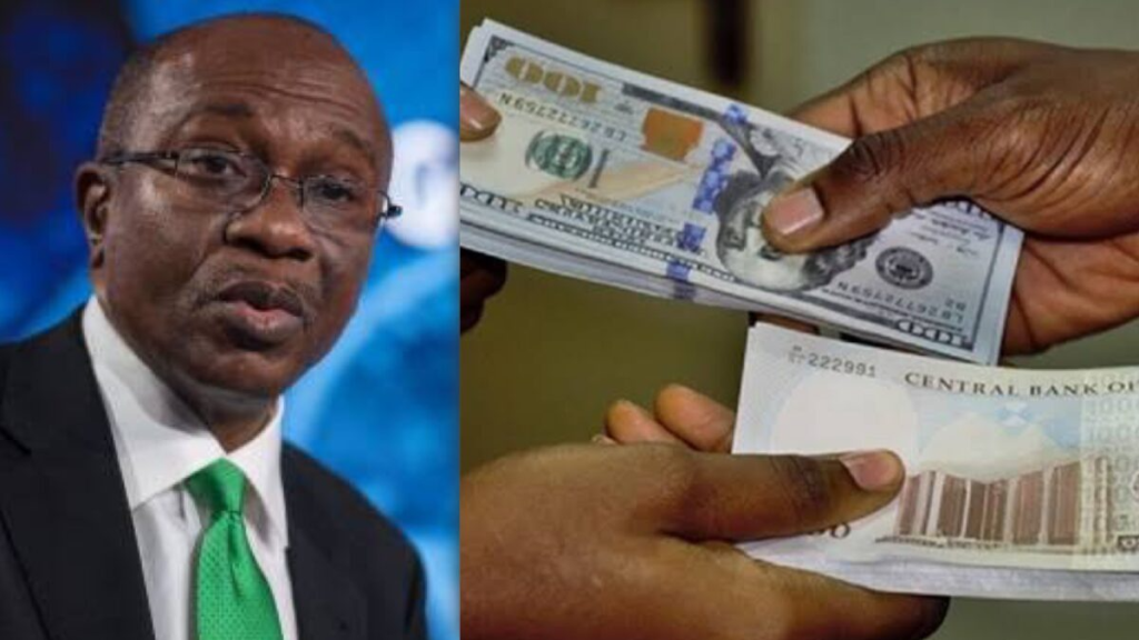 CBN Dollar to naira