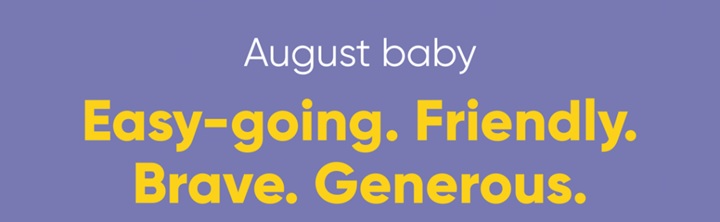 Love life of an August-born person