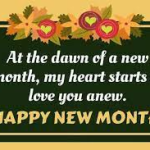 New Ember Month Wishes and Happy New Month Prayers