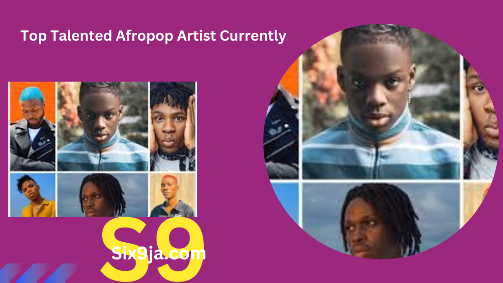 Top Talented Afropop Artist Currently